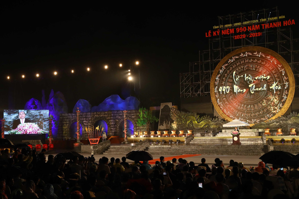 Quang cảnh lễ kỷ niệm. (Ảnh: Thống Nhất/TTXVN)