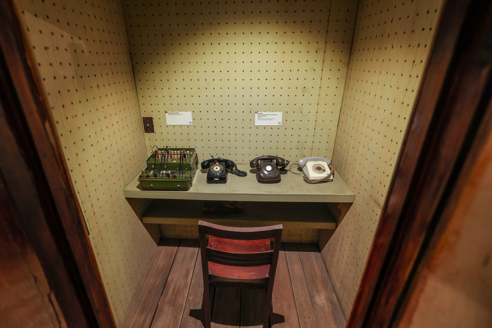 Có thể nói đây là căn hầm kiên cố nhất của Việt Nam thời bấy giờ. (Ảnh: Minh Sơn/Vietnam+)