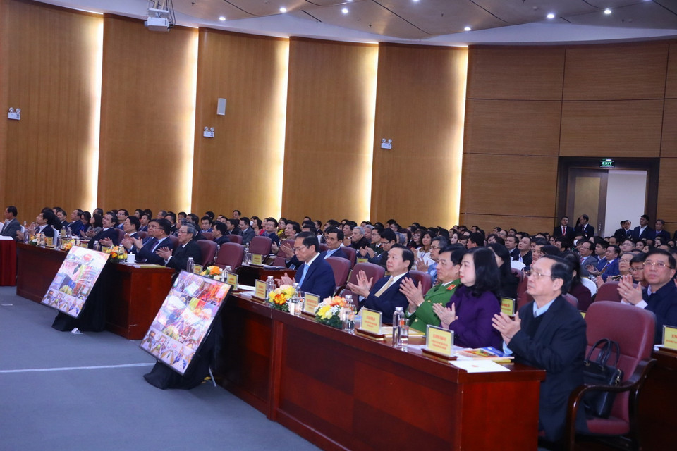 Các đại biểu dự hội nghị. (Ảnh: Văn Điệp/TTXVN)