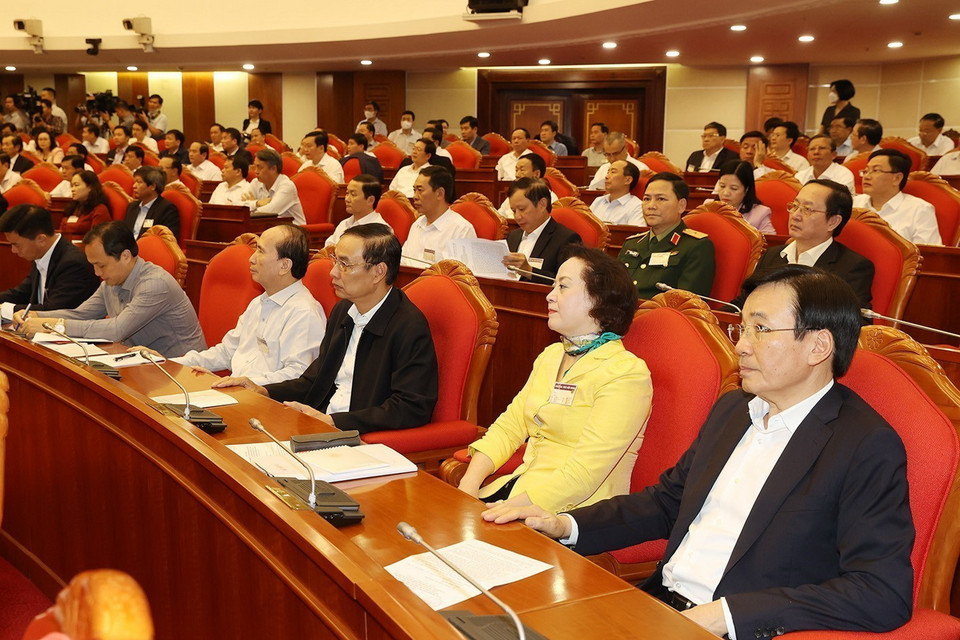  Các đại biểu dự hội nghị. (Ảnh: Trí Dũng/TTXVN)