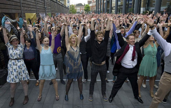 Kỷ lục trước đó được xác lập ở Bexhill, miền Nam nước Anh với 503 người tham gia. (Nguồn: Express.co.uk)