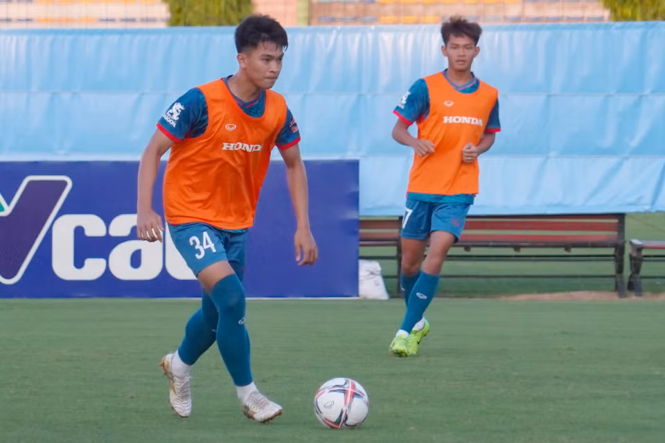 10 cầu thủ vừa cùng Đội tuyển U23 Việt Nam đăng quang tại Giải Vô địch U23 Đông Nam Á 2023 trên đất Thái Lan hôm 26/8 vừa qua đều đã được góp mặt trong danh sách tập trung. (Ảnh: Việt Anh/Vietnam+)