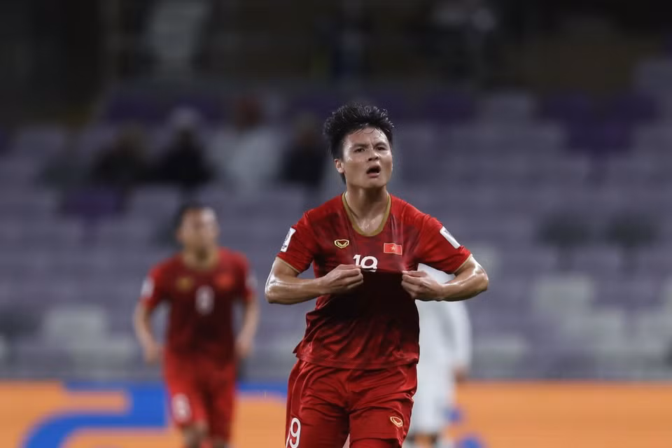 Đây cũng là bàn thắng đầu tiên của Quang Hải tại giải đấu này. (Nguồn: afcasiancup)
