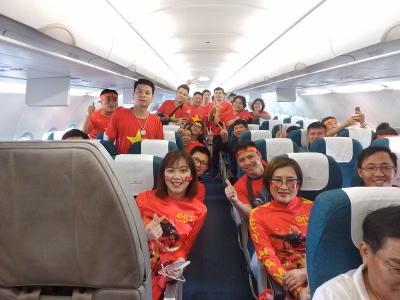 Vietravel đã sẵn sàng cùng người hâm mộ bóng đá hòa chung không khí cuồng nhiệt. (Ảnh: Vietnam+)