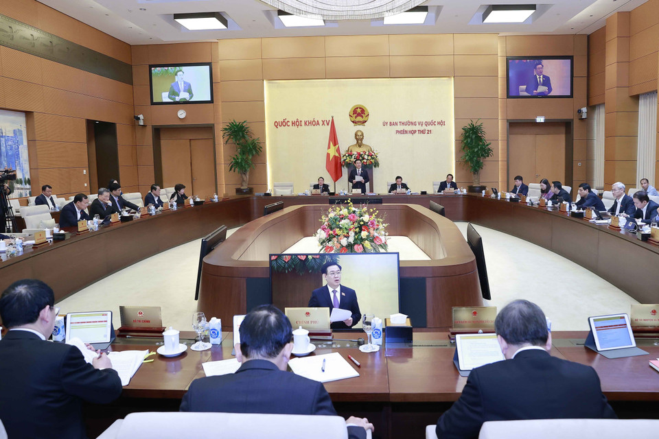 Quang cảnh phiên khai mạc. (Ảnh: Doãn Tấn/TTXVN)