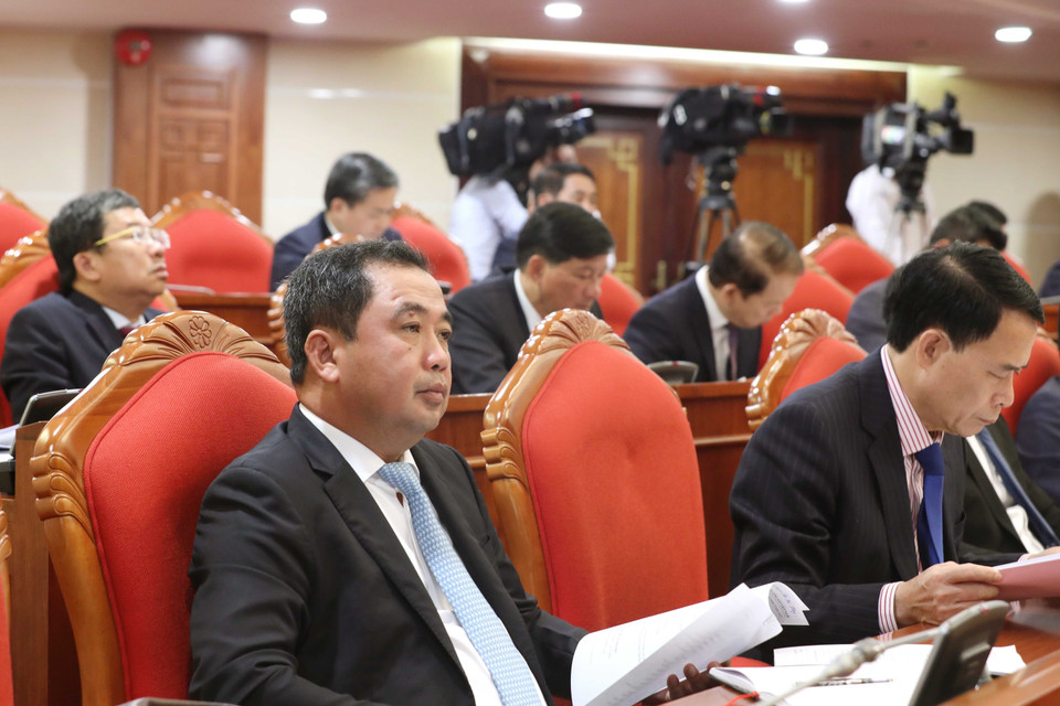 Các đại biểu dự phiên khai mạc hội nghị. (Ảnh: Phương Hoa/TTXVN)