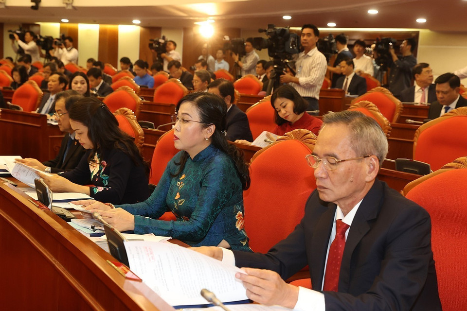 Các đại biểu dự hội nghị. (Ảnh: Trí Dũng/TTXVN)