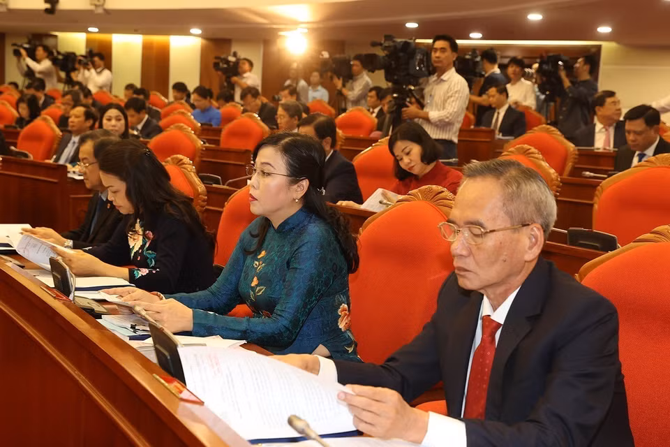 Các đại biểu dự hội nghị. (Ảnh: Trí Dũng/TTXVN)