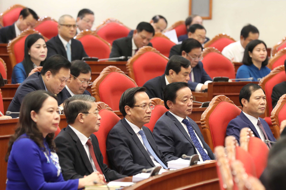 Các đại biểu dự phiên khai mạc hội nghị. (Ảnh: Phương Hoa/TTXVN)