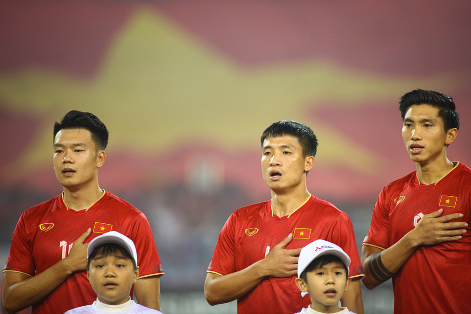 Đối thủ tại chung kết của đội tuyển Việt Nam sẽ là Malaysia hoặc Thái Lan. (Ảnh: PV/Vietnam+)