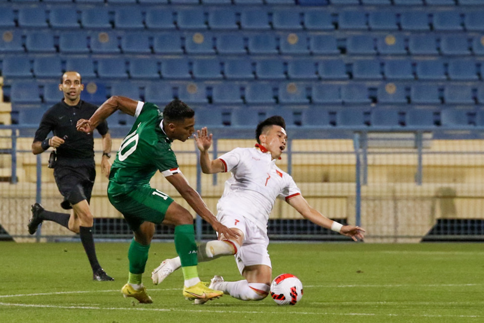 Sau thất bại, U23 Việt Nam chắc chắn cần rút ra bài học và cải thiện nhiều hơn dưới thời huấn luyện viên Philippe Troussier. (Ảnh: VFF)