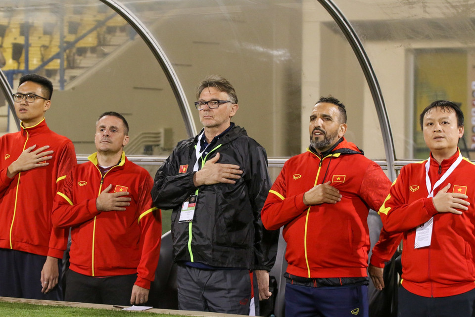 Thất bại này khiến huấn luyện viên Philippe Troussier không thể có trận đấu ra mắt thuận lợi kể từ ngày ký hợp đồng với VFF. (Ảnh: VFF)