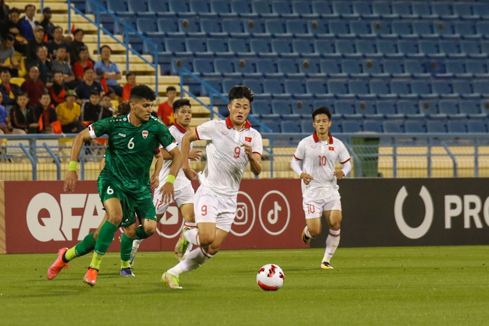 Sau trận thua trước U23 Iraq, U23 Việt Nam có khoảng 2 ngày nghỉ trước khi gặp U23 UAE vào ngày 26/3 sắp tới ở lượt trận thứ hai của U23 Doha Cup. (Ảnh: VFF) 