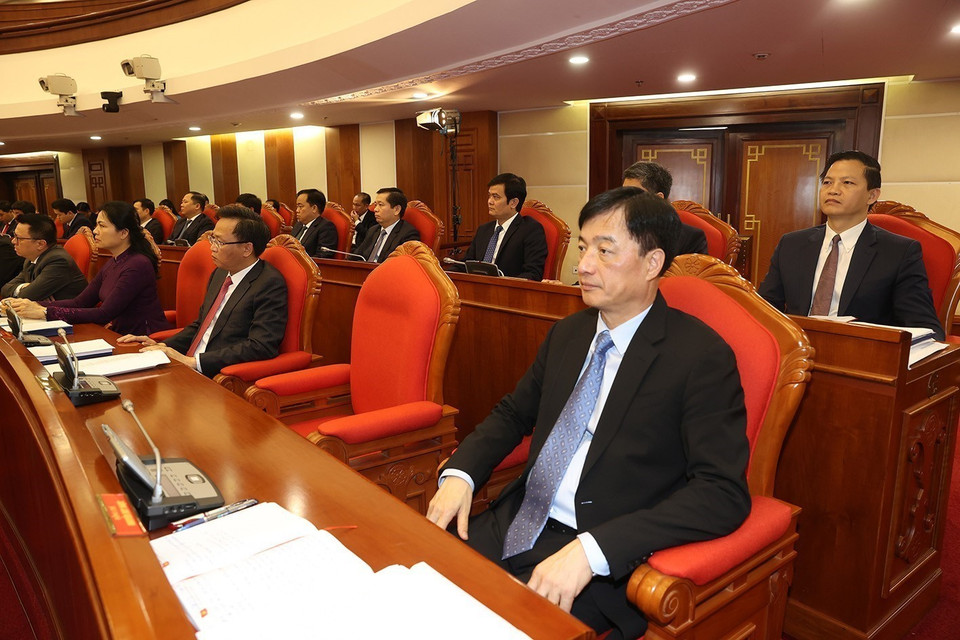 Các đại biểu dự bế mạc hội nghị. (Ảnh: Trí Dũng/TTXVN)