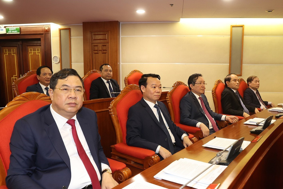 Các đại biểu dự bế mạc hội nghị. (Ảnh: Trí Dũng/TTXVN)