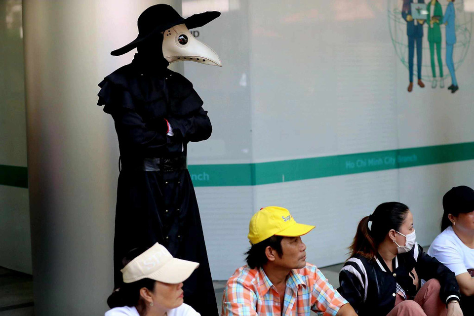 Nêu quan điểm, đại diện Viện Kiểm sát cho rằng việc xem xét tư cách tham gia tố tụng thuộc về thẩm quyền Hội đồng Xét xử.(Ảnh: Thành Chung/Vietnam+)