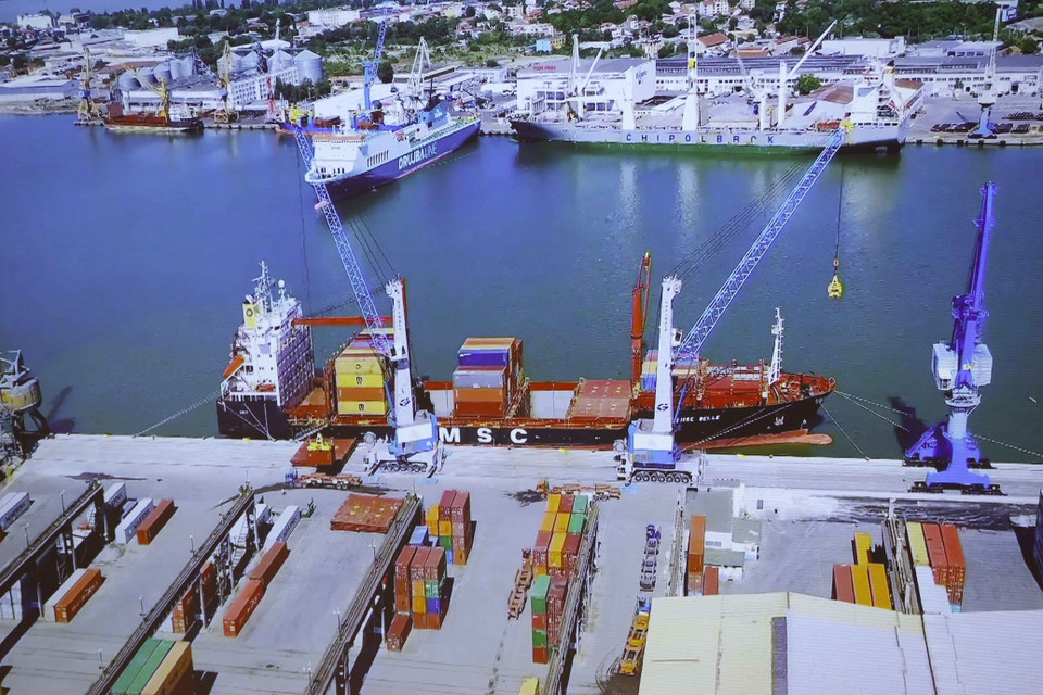 Cảng Burgas. (Ảnh: Doãn Tấn/TTXVN)