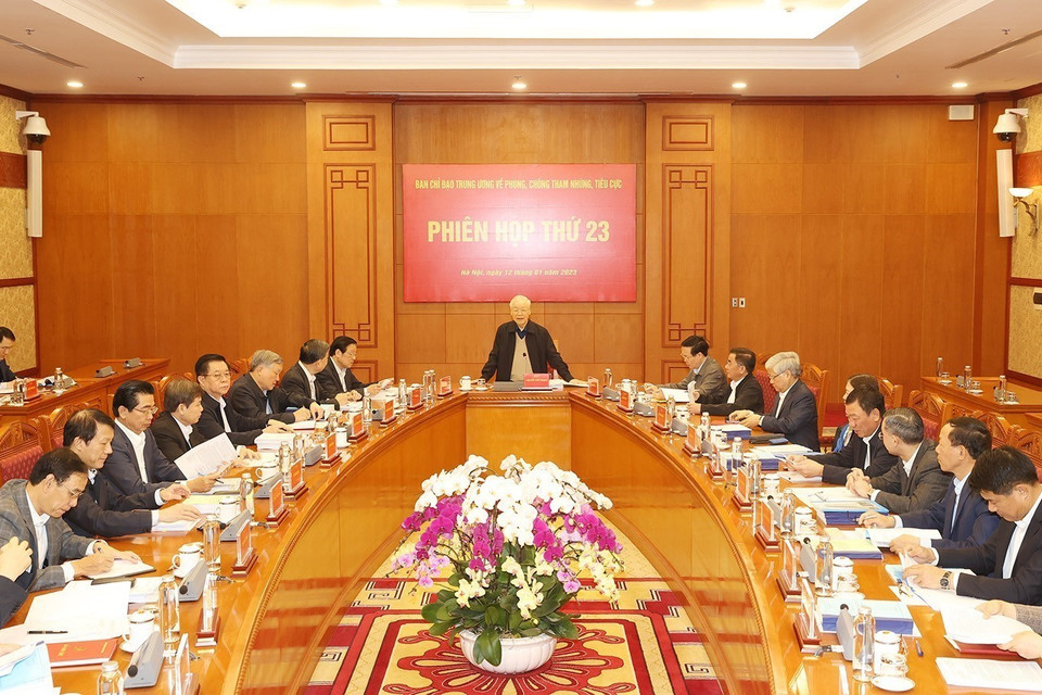 Quang cảnh cuộc họp. (Ảnh: Trí Dũng/TTXVN)