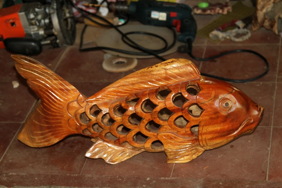 ... và khi đã hoàn thiện. (Ảnh: Xuân Mai/Vietnam+)