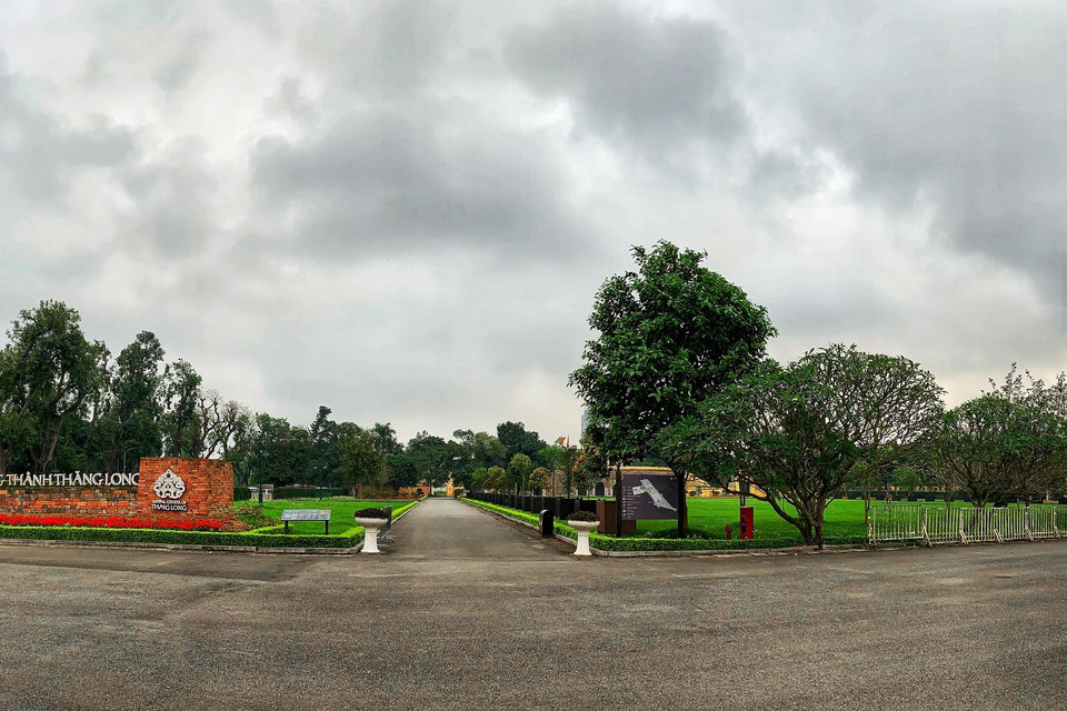 Hoàng thành Thăng Long dừng đón khách từ ngày 14/3 và Trung tâm Bảo tồn Thăng Long – Hà Nội thông báo sẽ mở cửa trở lại theo chỉ đạo của Uỷ ban nhân dân thành phố.(Ảnh: Mai Mai/Vietnam+)