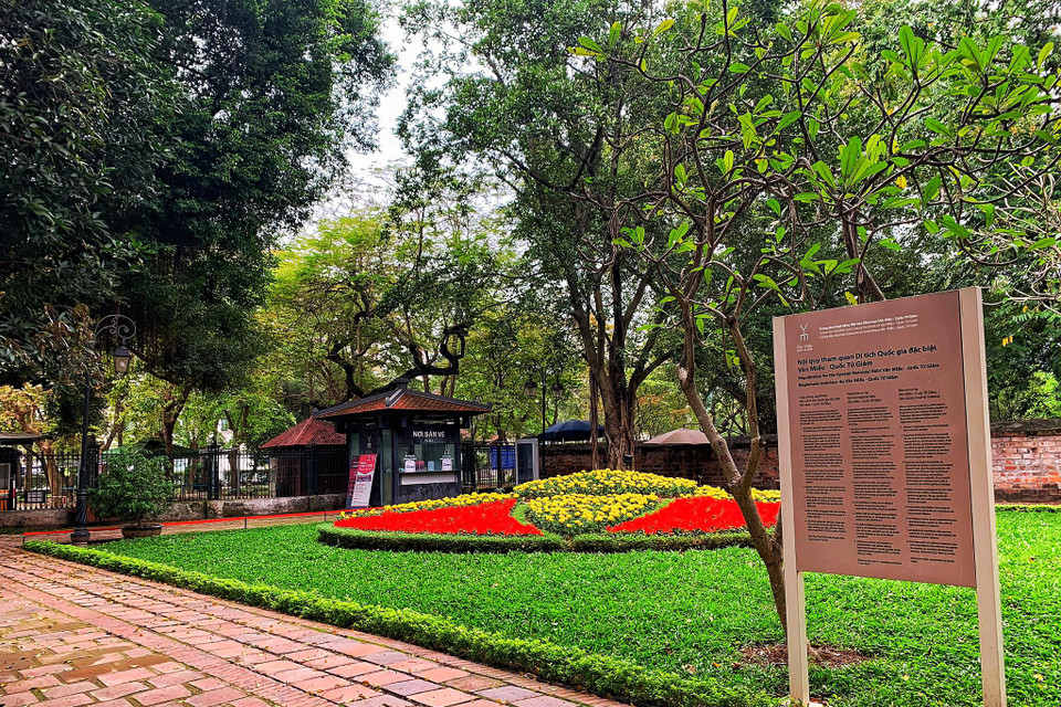 Với diễn biến vô cùng phức tạp của dịch COVID-19 hiện nay, chưa biết tới ngày nào di tích mới có thể mở cửa trở lại đón du khách. (Ảnh: Mai Mai/Vietnam+)