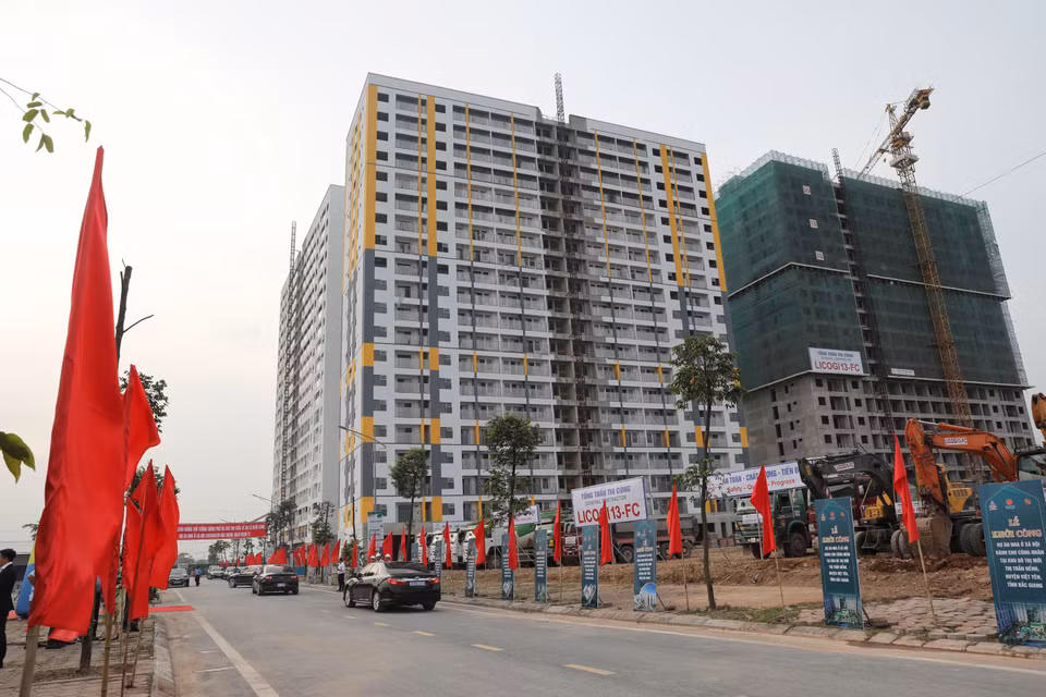 Giai đoạn 1 của dự án đang được hoàn thiện. (Ảnh: Danh Lam/TTXVN) 