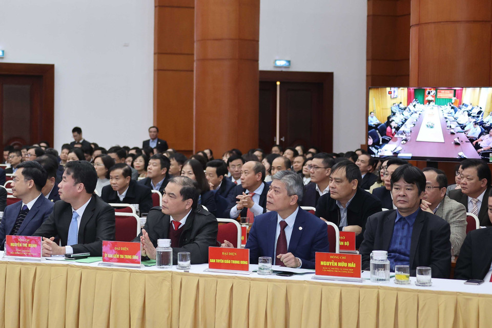 Các đại biểu dự hội nghị. (Ảnh: Thống Nhất/TTXVN)