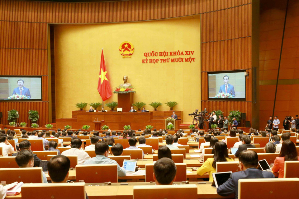 Quang cảnh kỳ họp. (Ảnh: Phương Hoa/TTXVN)