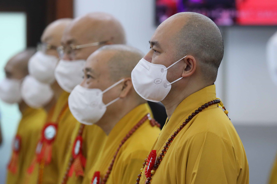 Các đại biểu tại lễ kỷ niệm. (Ảnh: Thống Nhất/TTXVN)