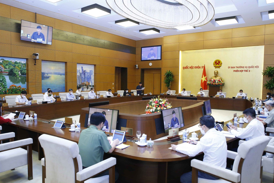 Quang cảnh phiên họp. (Ảnh: Doãn Tấn/TTXVN)