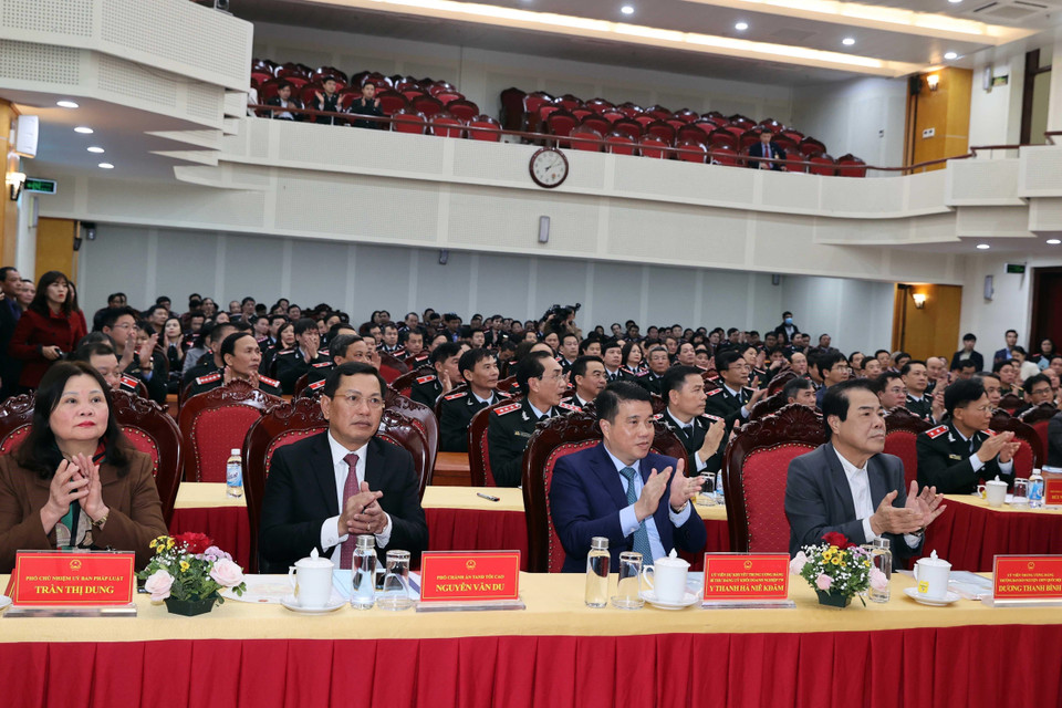 Các đại biểu tham dự hội nghị. (Ảnh: Thống Nhất/TTXVN)