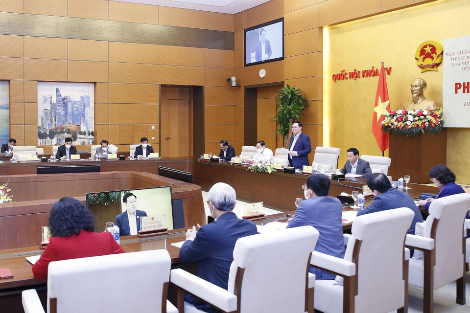 Quang cảnh phiên họp. (Ảnh: Doãn Tấn/TTXVN)