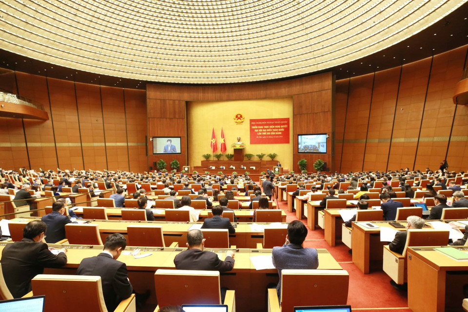 Quang cảnh hội nghị. (Ảnh: Phương Hoa/TTXVN)