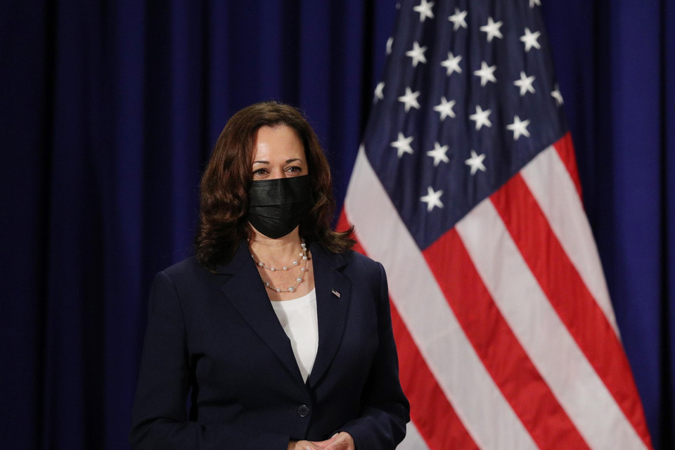 Phó Tổng thống Kamala Haris chứng kiến Lễ ký thỏa thuận thuê đất xây dựng trụ sở mới của Đại sứ quán Hoa Kỳ. (Ảnh: TTXVN)