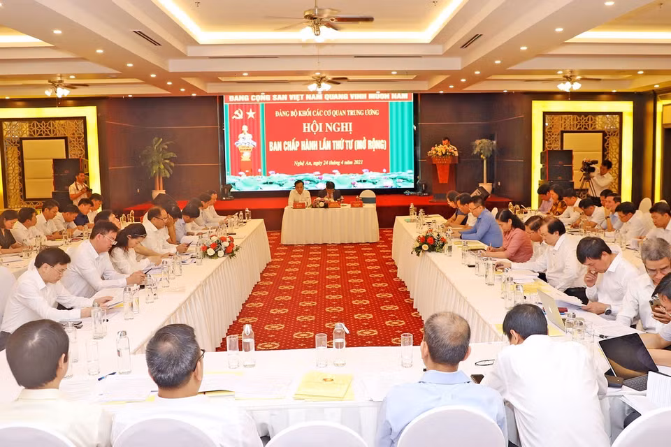 Quang cảnh hội nghị. (Ảnh: Tá Chuyên/TTXVN)