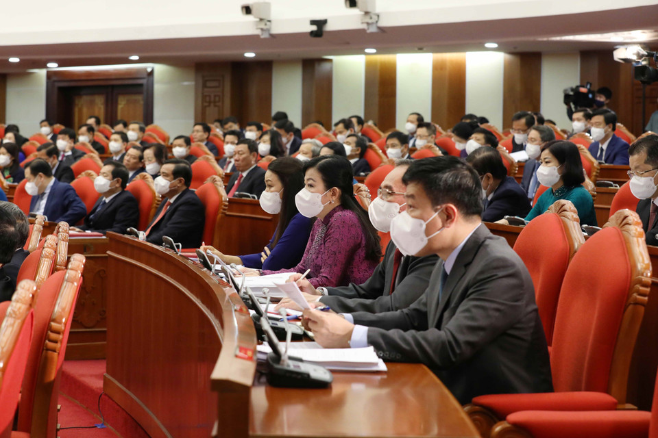 Các đại biểu dự phiên khai mạc Hội nghị. Theo chương trình, Hội nghị làm việc đến ngày 9/7. (Ảnh: Phương Hoa/TTXVN)