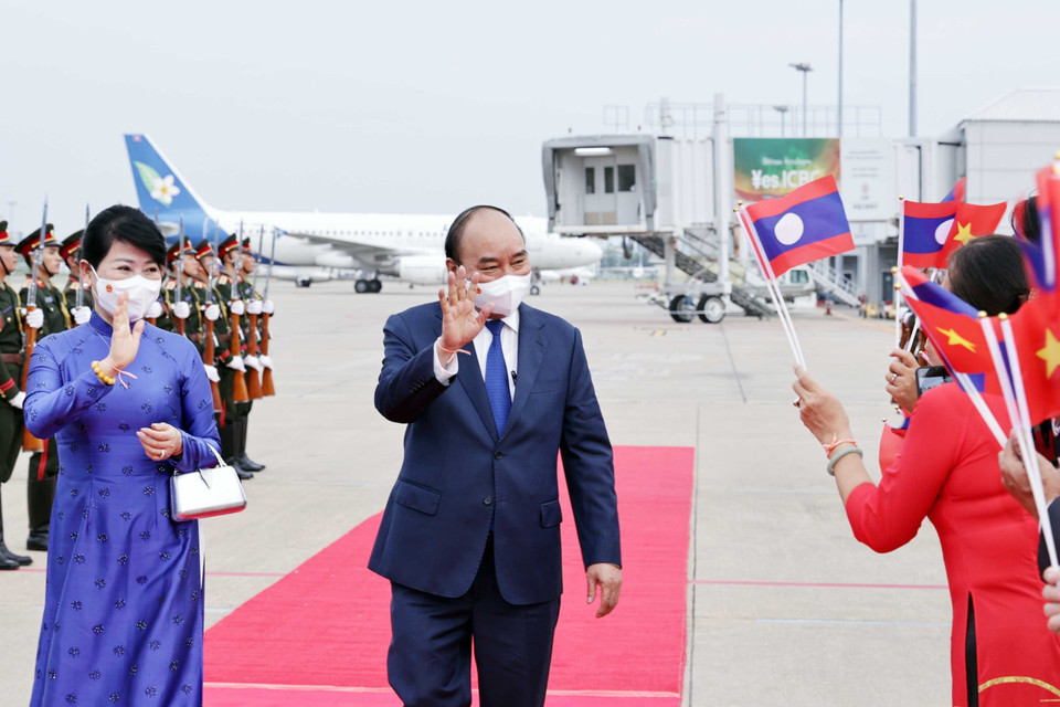 Trong 2 ngày từ 9 -10/8, Chủ tịch nước Nguyễn Xuân Phúc đã có hơn 10 hoạt động hội đàm, hội kiến, tiếp xúc cấp cao. (Ảnh: Thống Nhất/TTXVN)