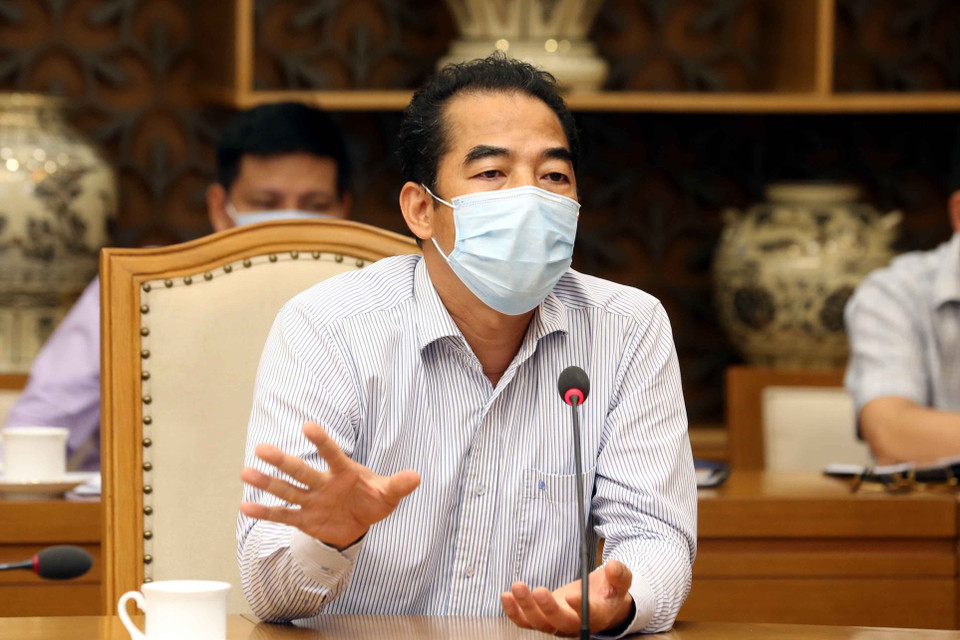 Thứ trưởng Bộ Ngoại giao Tô Anh Dũng phát biểu. (Ảnh: Phạm Kiên/TTXVN)