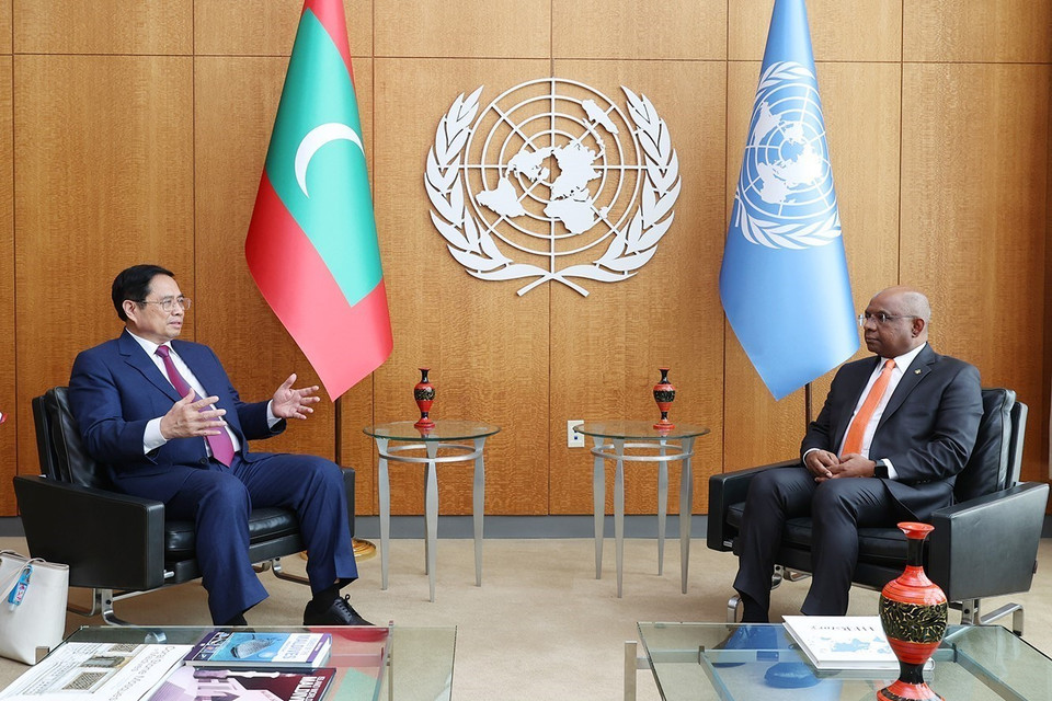 Quang cảnh cuộc gặp. (Ảnh: Dương Giang/TTXVN)