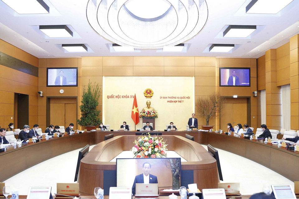 Quang cảnh phiên họp. (Ảnh: Doãn Tấn/TTXVN)