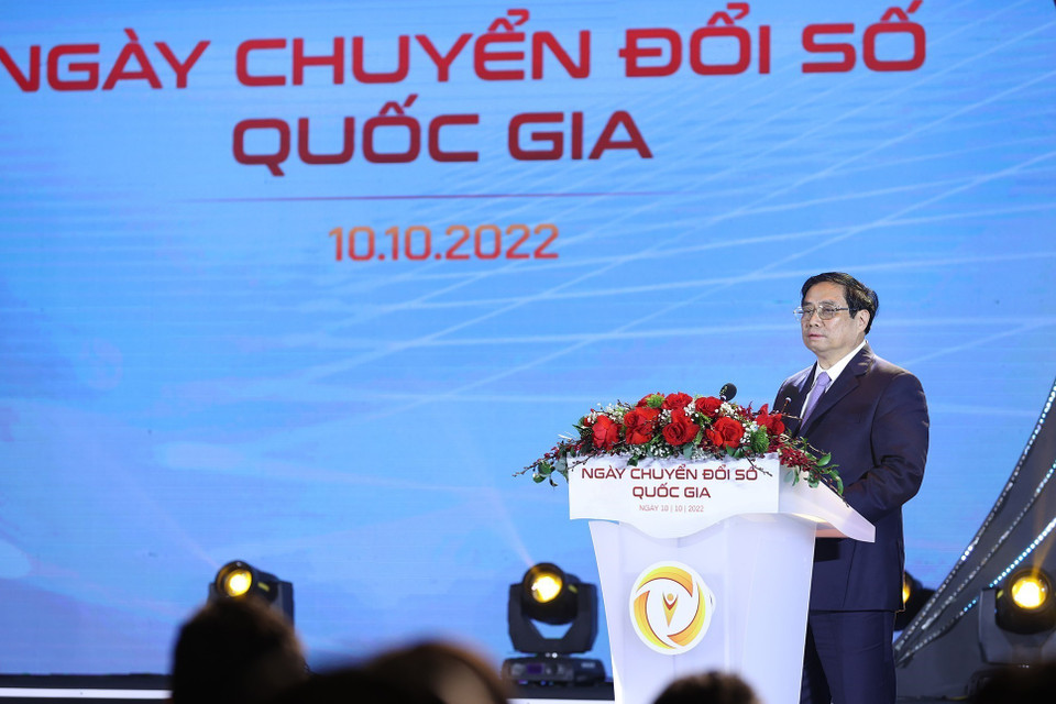 Thủ tướng phát biểu. (Ảnh: Dương Giang-TTXVN)