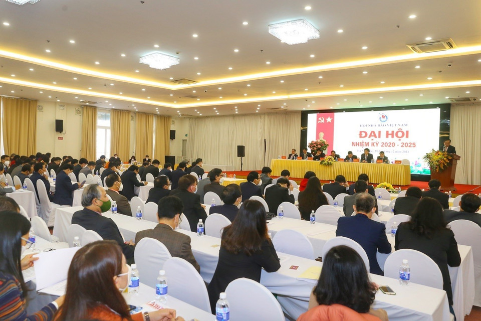 Quang cảnh phiên trù bị Đại hội. (Ảnh: Tuấn Đức/TTXVN)