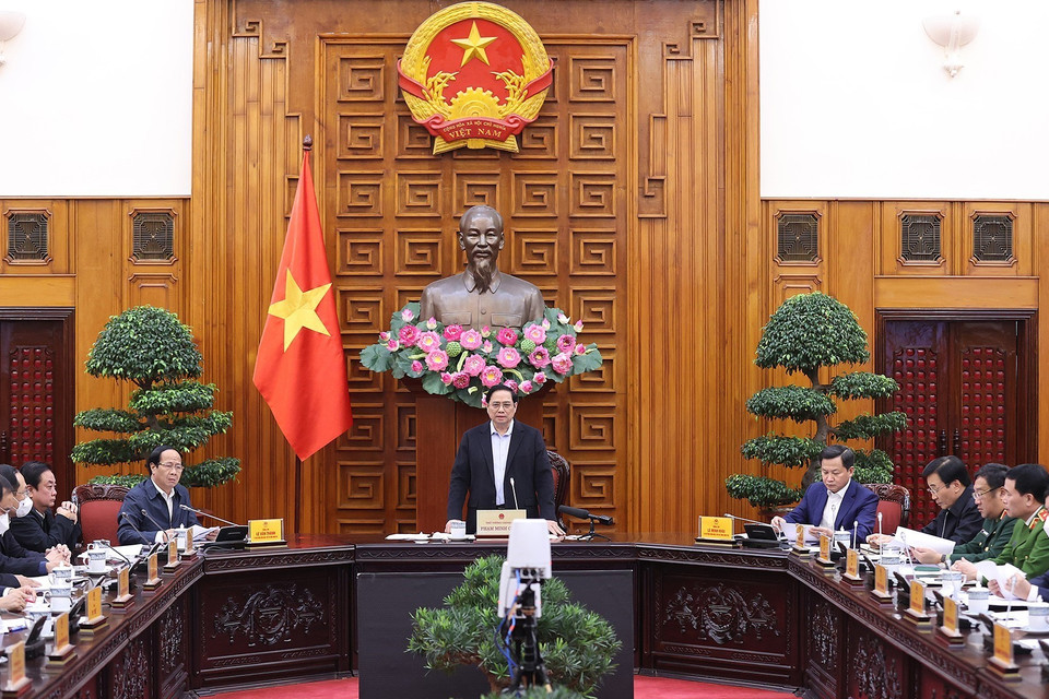 Quang cảnh cuộc họp. (Ảnh: Dương Giang/TTXVN)