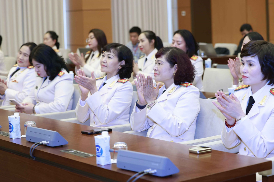 Đại biểu dự gặp mặt. (Ảnh: Doãn Tấn/TTXVN)