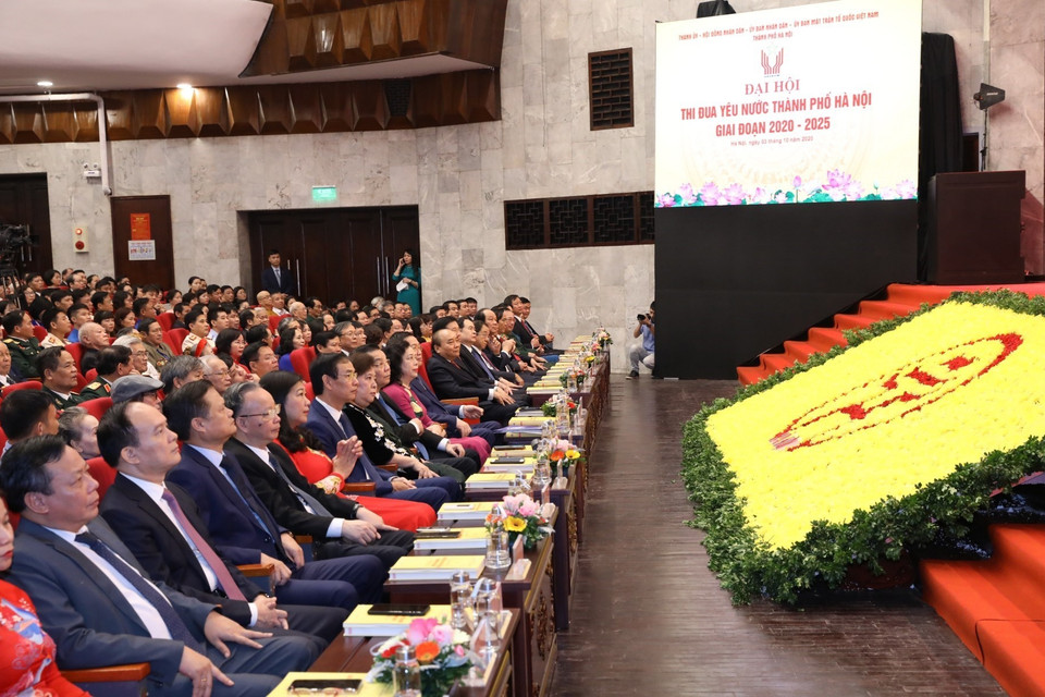 Các đại biểu dự Đại hội. (Ảnh: Văn Điệp/TTXVN)