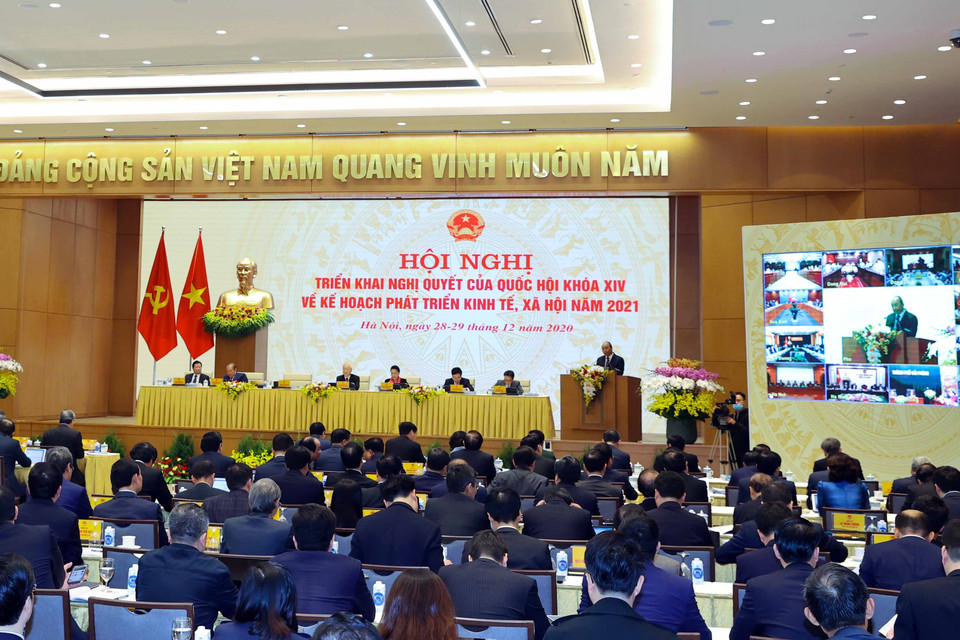 Quang cảnh hội nghị. (Ảnh: Thống Nhất/TTXVN)