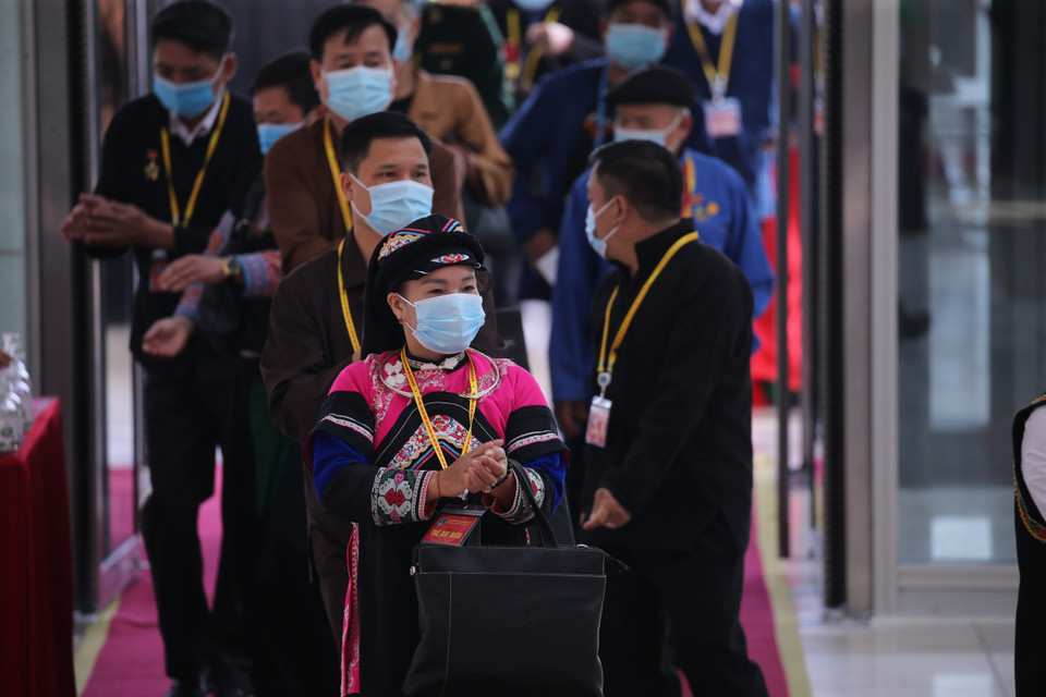 Các đại biểu dự Đại hội. (Ảnh: Dương Giang/TTXVN)