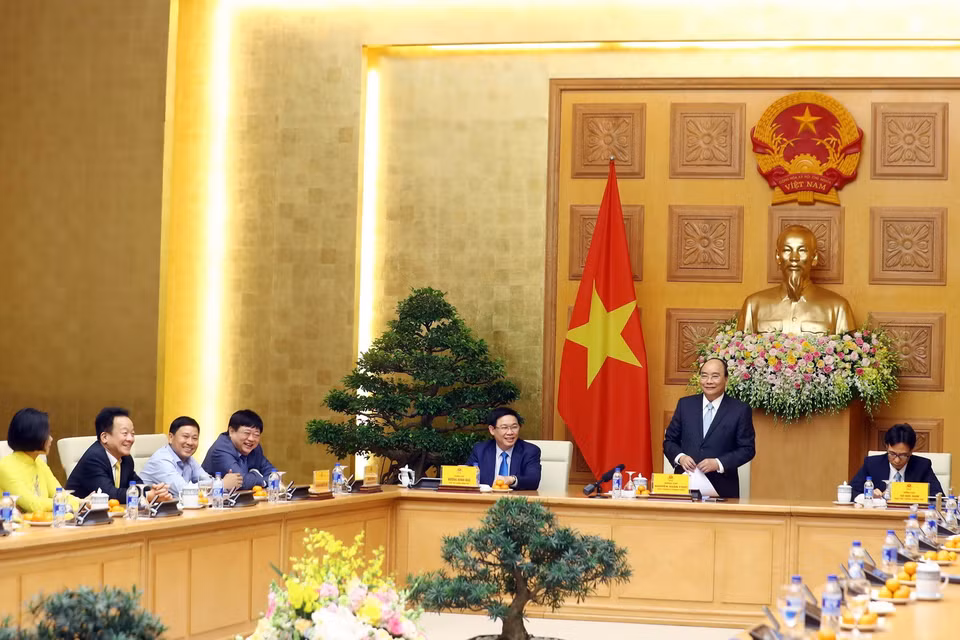 Quang ảnh buổi gặp mặt. (Ảnh: Thống Nhất/TTXVN)