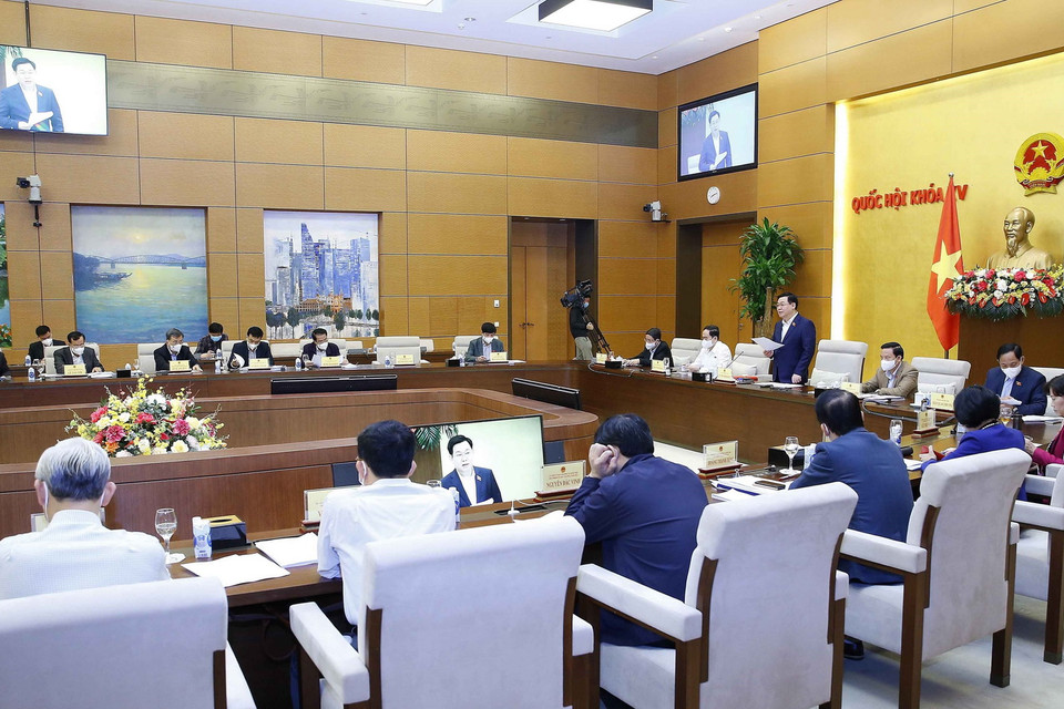 Quang cảnh phiên họp. (Ảnh: Doãn Tấn/TTXVN)