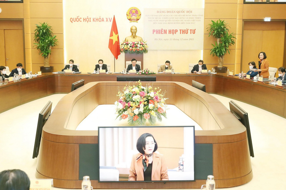 Toàn cảnh phiên họp. (Ảnh: Trọng Đức/TTXVN)